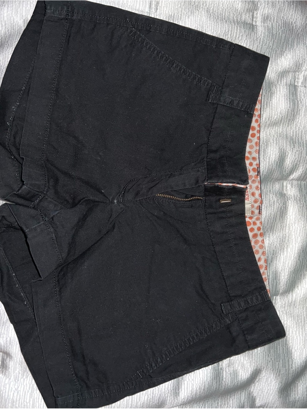 J Crew Black Women's Cotton-Blend Bermuda Shorts